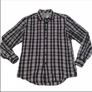 Joseph Abboud Black Long Sleeve Shirt Size Medium